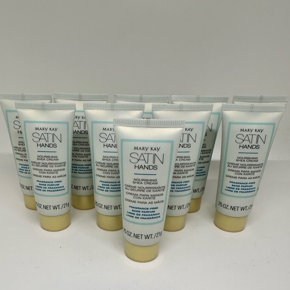 Mary Kay Other - Lot of 10 Mary Kay Satin‎ Hands Nourishing Hand Cream fragrance free .75 oz
